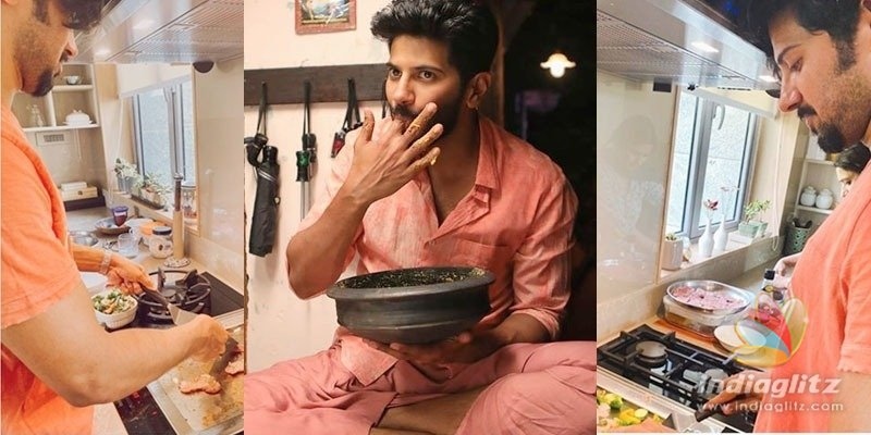 Dulquer Salmaan turns Chef Q, Suresh Raina requests for the recipe!