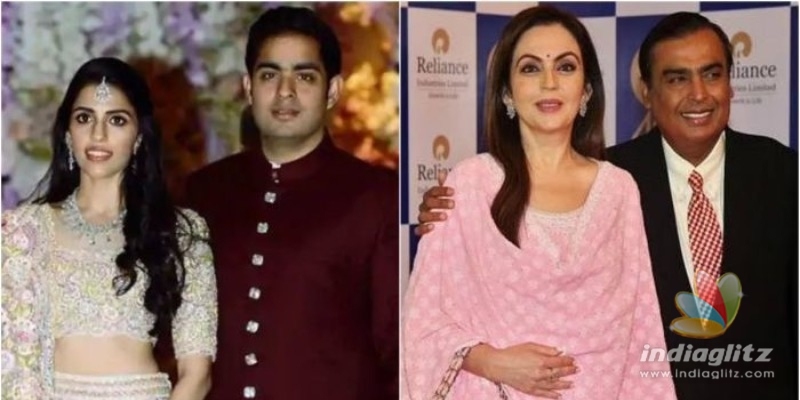 Mukesh Ambani welcomes his first grandchild