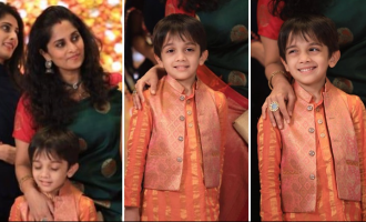 Actress Shalini and son Aadvik's latest pictures turn viral