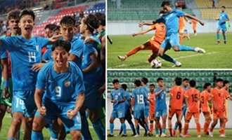 Under19 SAF Cup Indian football team in semi finals