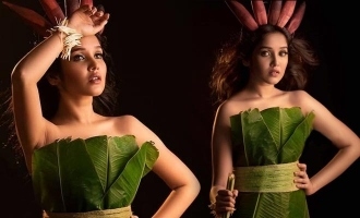 Photoshoot of Anikha Surendran dressed in banana leaves goes VIRAL