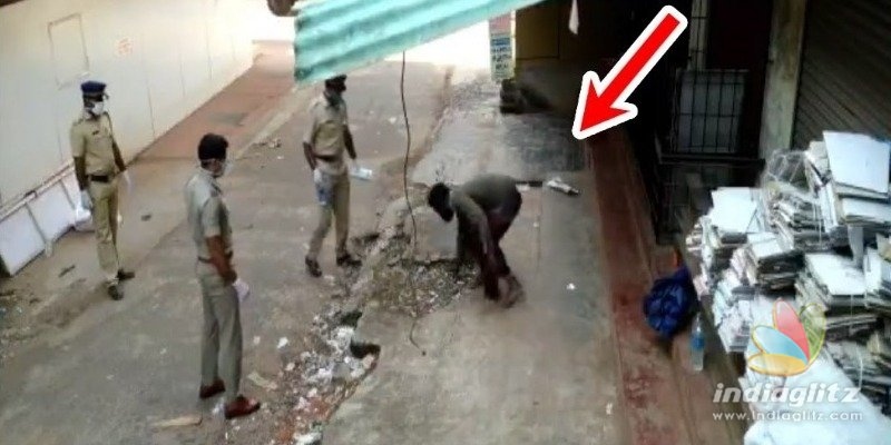 PRICELESS VIDEO: This street dweller practising social distancing is a lesson to many!