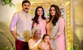 Viral pic: Dileep and Kavya spotted with their daughter Mahalakshmi
