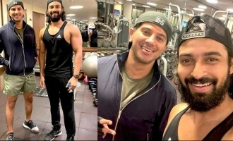 Viral Pics: Dulquer Salmaan and Dev Mohan hit the gym together!