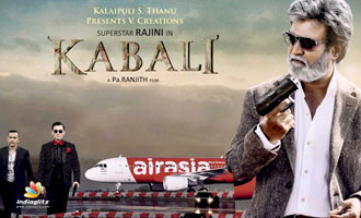 Airline major teams up with 'Kabali'