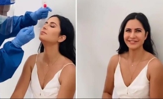 Video of Katrina Kaif taking up the COVID-19 test turns Viral!