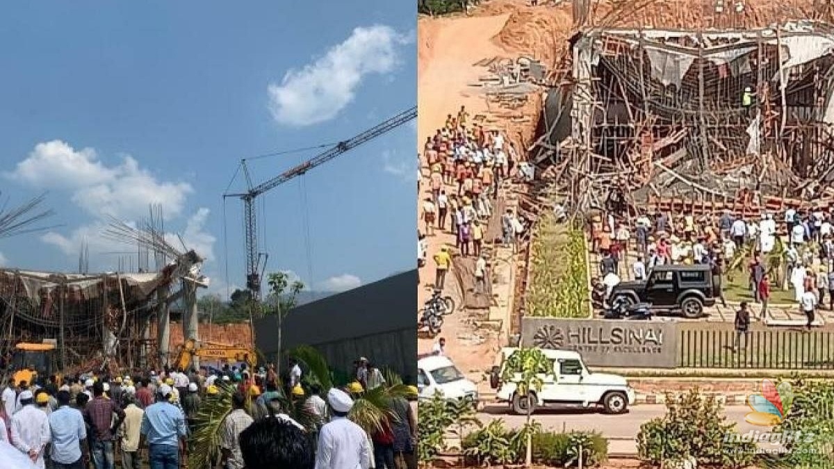 Under construction building collapses; 20 injured