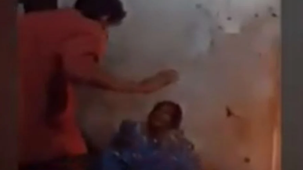 Video of drunken man’s brutal assault on mother goes viral, police arrest him
