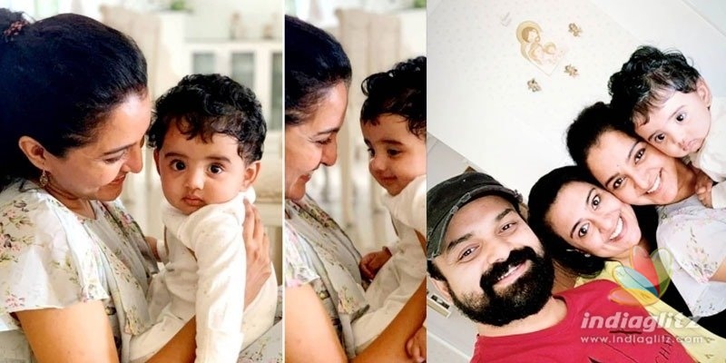 Manju Warriers playtime with Kunchacko Bobans son