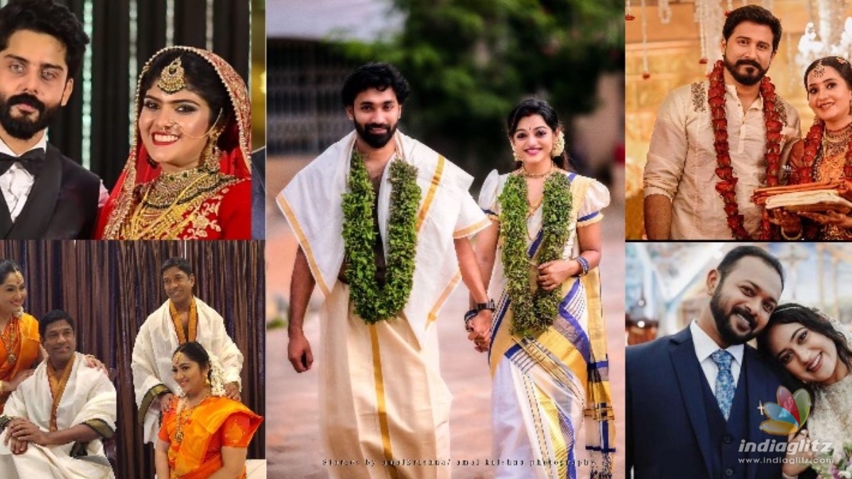 In pics, Mollywood celebs who got married in 2020