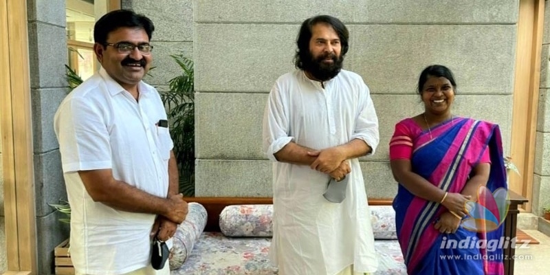 Mammoottys new look goes VIRAL, fans lovingly calls him Yesudas 