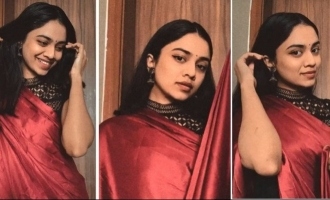 Viral pics: Actor Dileep's daughter Meenakshi looks stunning in saree!