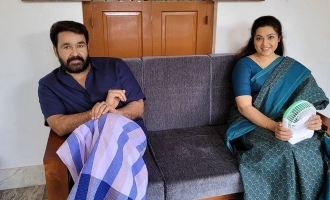 Drishyam 2: When Mohanlal and Meena maintained social distance