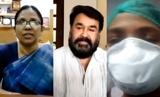 VIRAL: Mohanlal video conference with health workers, sings for them