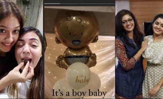 Nazriya and Ananya's special wishes to Meghana Raj and her baby boy