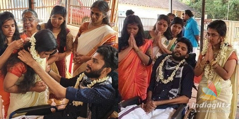 Girl leaves parents to marry paralysed man she met on Facebook