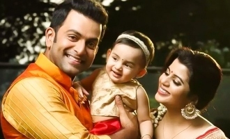 Wow! Prithviraj to film his 6-year-old daughter's storyline