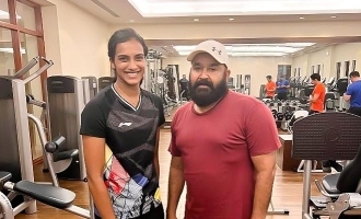 When PV Sindhu met Mohanlal at the gym, Viral Pic