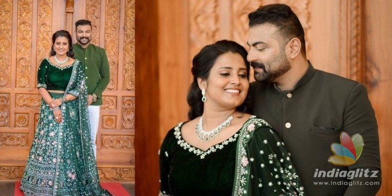 In pics: Oru Adaar Love actress Roshna gets engaged to actor Kichu Tellus