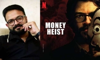 Jayasurya's reply to fan-made 'Money Heist' poster!