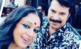 When Shobana visited the sets of CBI 5 to see her 'captain' Mammootty