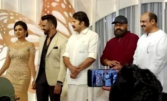 In Pics: Mollywood stars attend actor Siddique's son's wedding