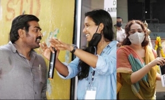 Vijay Sethupathi-Nithya Menen movie starts rolling; Pics go viral!