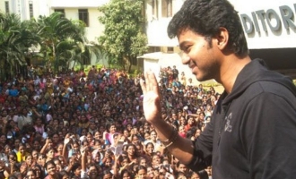 Vijay fans join together for a massive protest - details