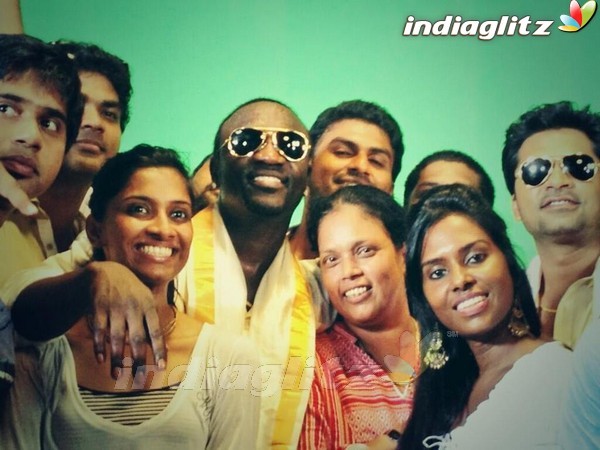 Akon @ Chennai for STR