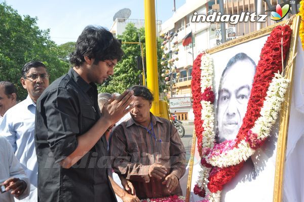 Aadhav Pays Homage To Kannadasan