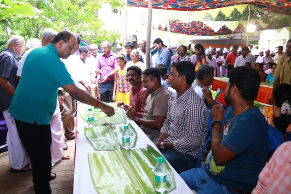 AGS Entertainment Organised Annadhanam for Poor People