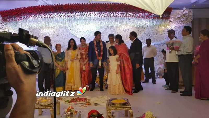Ajith and Shaini at a family function