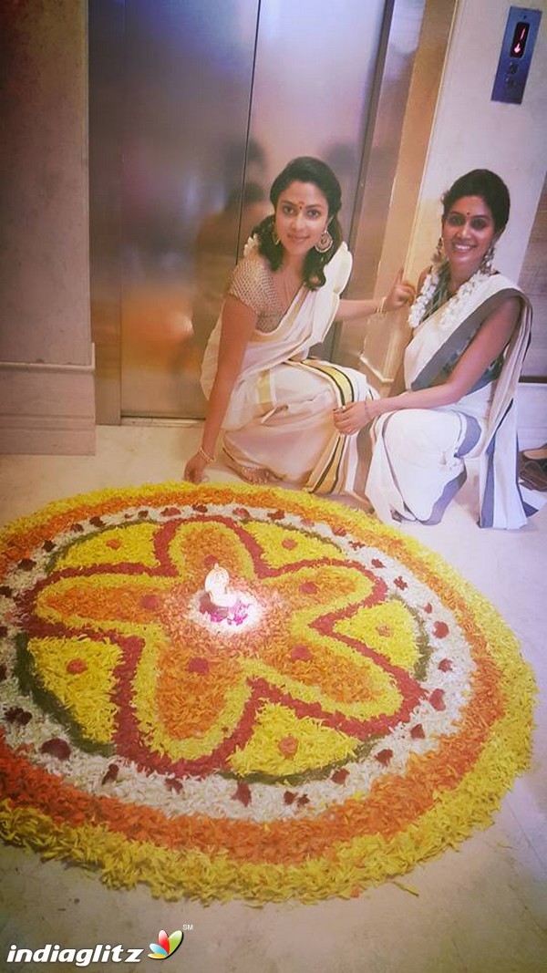 Amala Paul and A.L.Vijay's Onam Celebrations