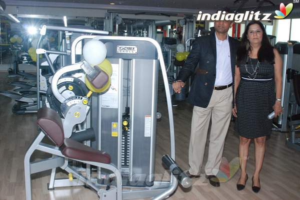 Anirudh & Evelyn Sharma Unveil Gold Gym