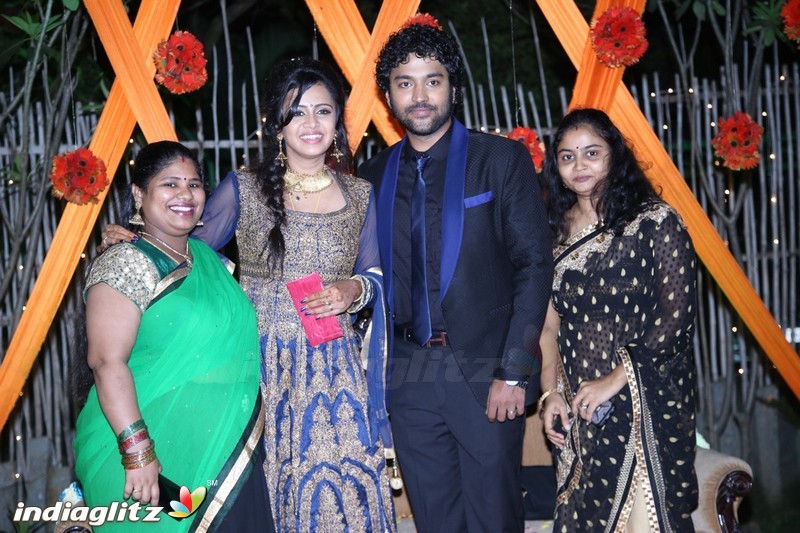 Vijay at Anjana Chandran Wedding Reception