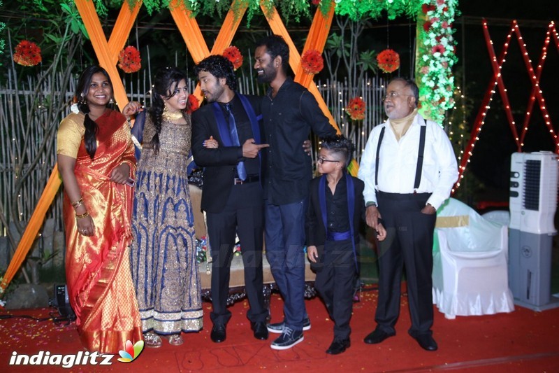 Vijay at Anjana Chandran Wedding Reception