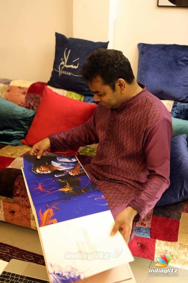 Artist Sreedhar Met AR Rahman