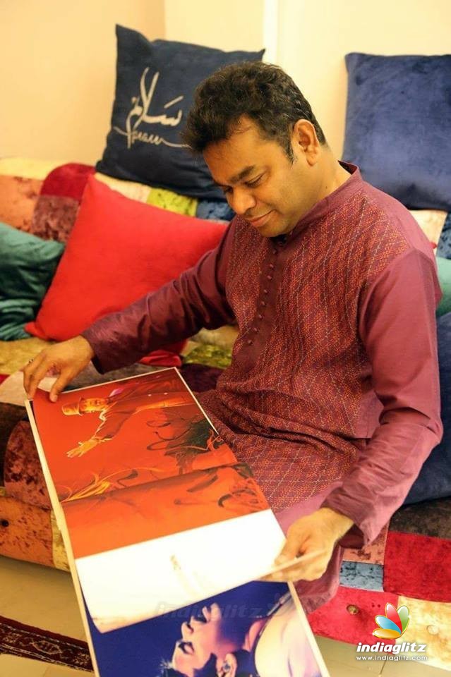 Artist Sreedhar Met AR Rahman