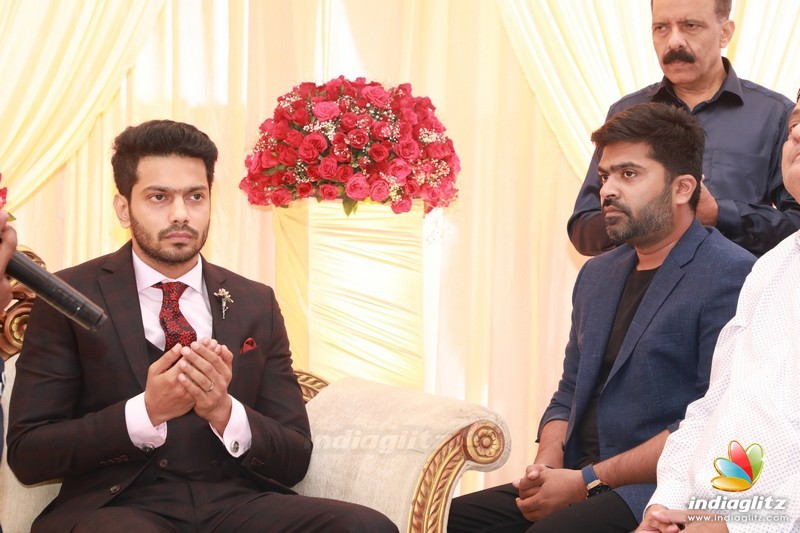 Actor Arya's Brother Sathya Wedding Reception