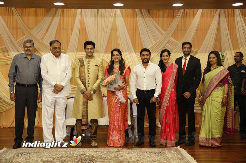 Superstar Rajinikanth At AVM Family Wedding Function