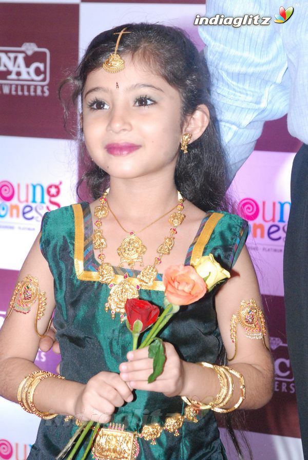 Sara at NAC Jewellers Young Ones Collection Launch