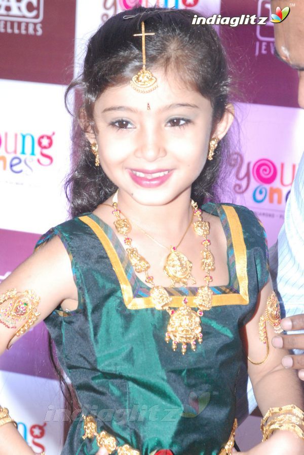 Sara at NAC Jewellers Young Ones Collection Launch