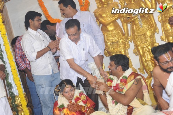 Celebs @ Anbalaya Prabhakaran Son Wedding