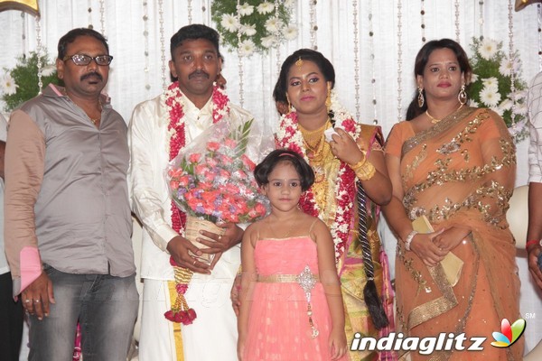 Vikram at Vijay Milton Brother Seeni Wedding Reception