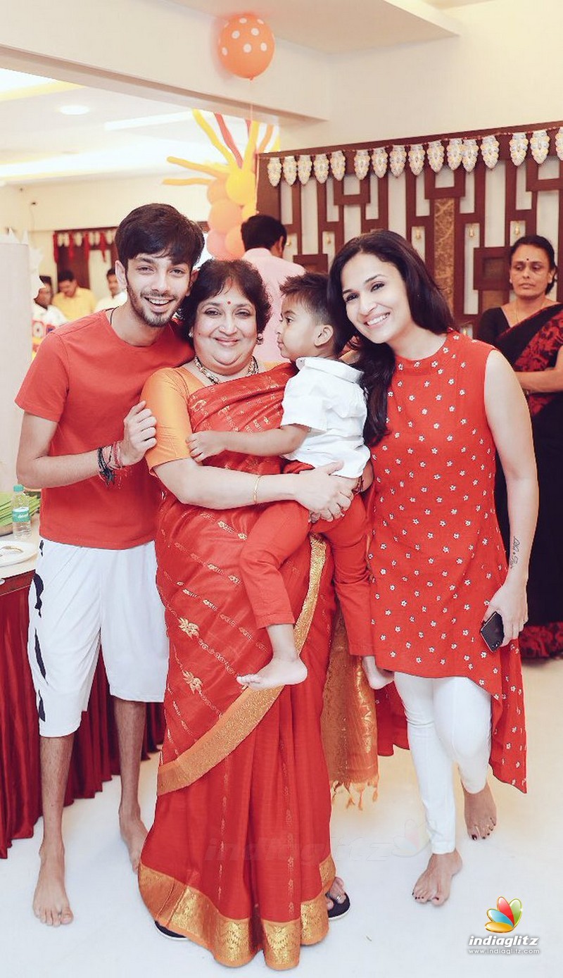 Rajini & Family celebrates grandson's B'day!