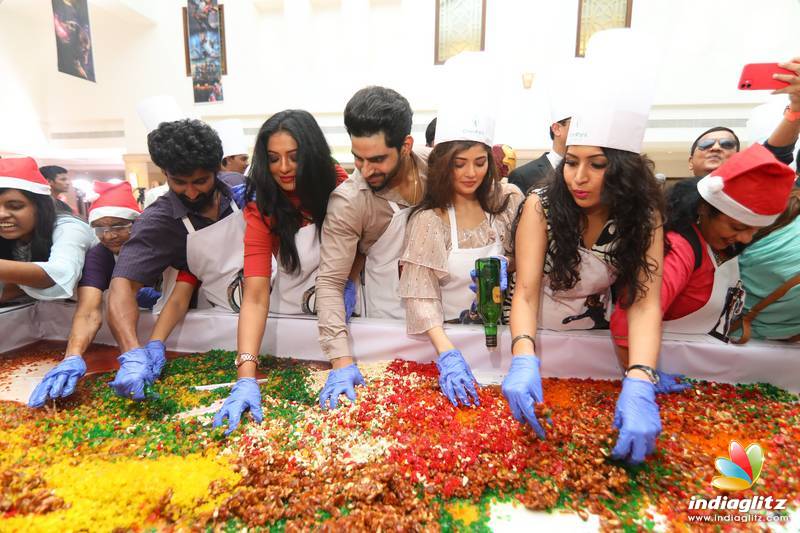 Celebs at Green Park Hotel Cake Mixing Ceremony