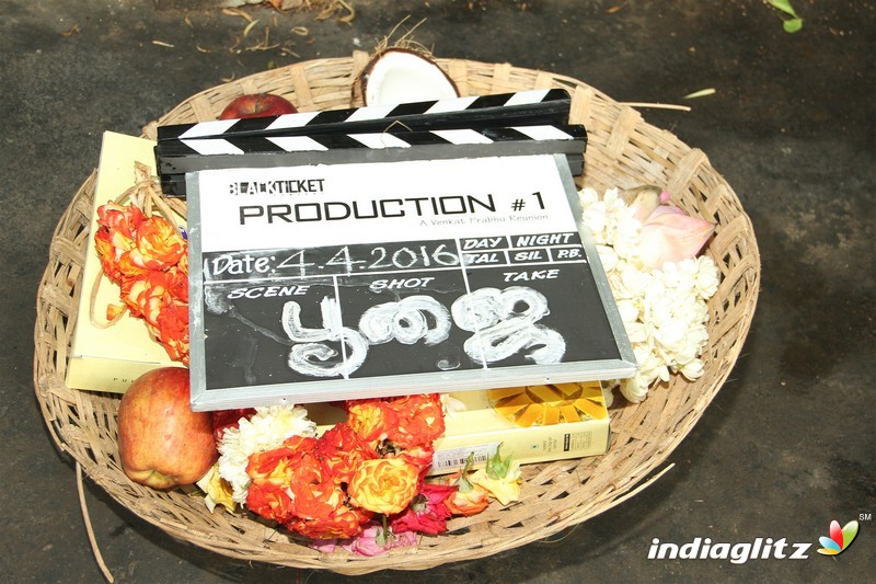 Venkat Prabhu's 'Chennai 600028-2' Movie Pooja