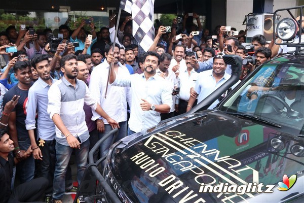 Chennai 2 Singapore Audio Drive will be flag off by Actor Surya