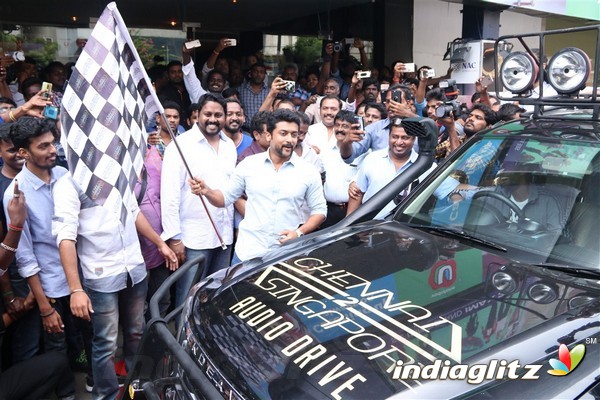 Chennai 2 Singapore Audio Drive will be flag off by Actor Surya