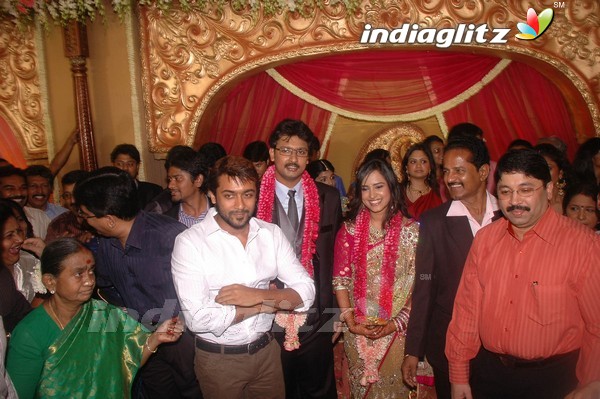 Star Guests @ Dhayanidhi Alagiri Wedding Reception